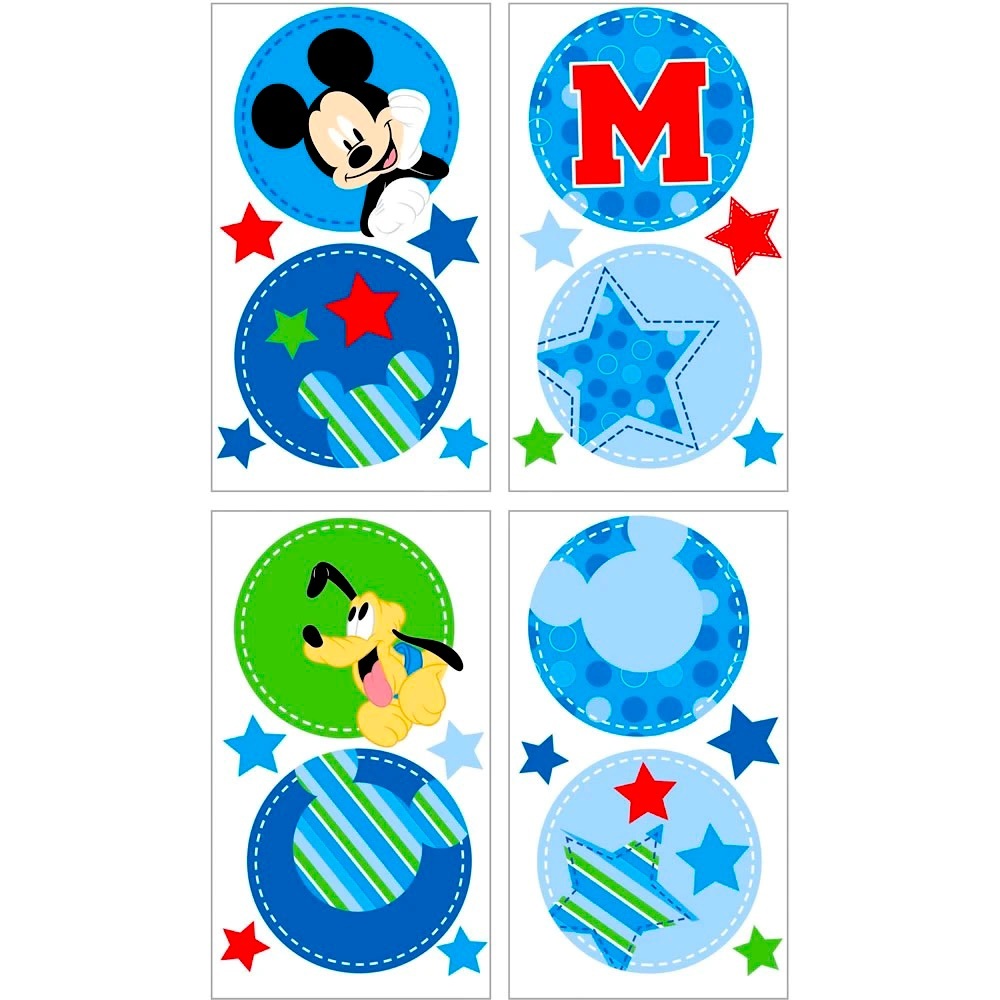 Disney Mickey & friends Wall Decals NWT